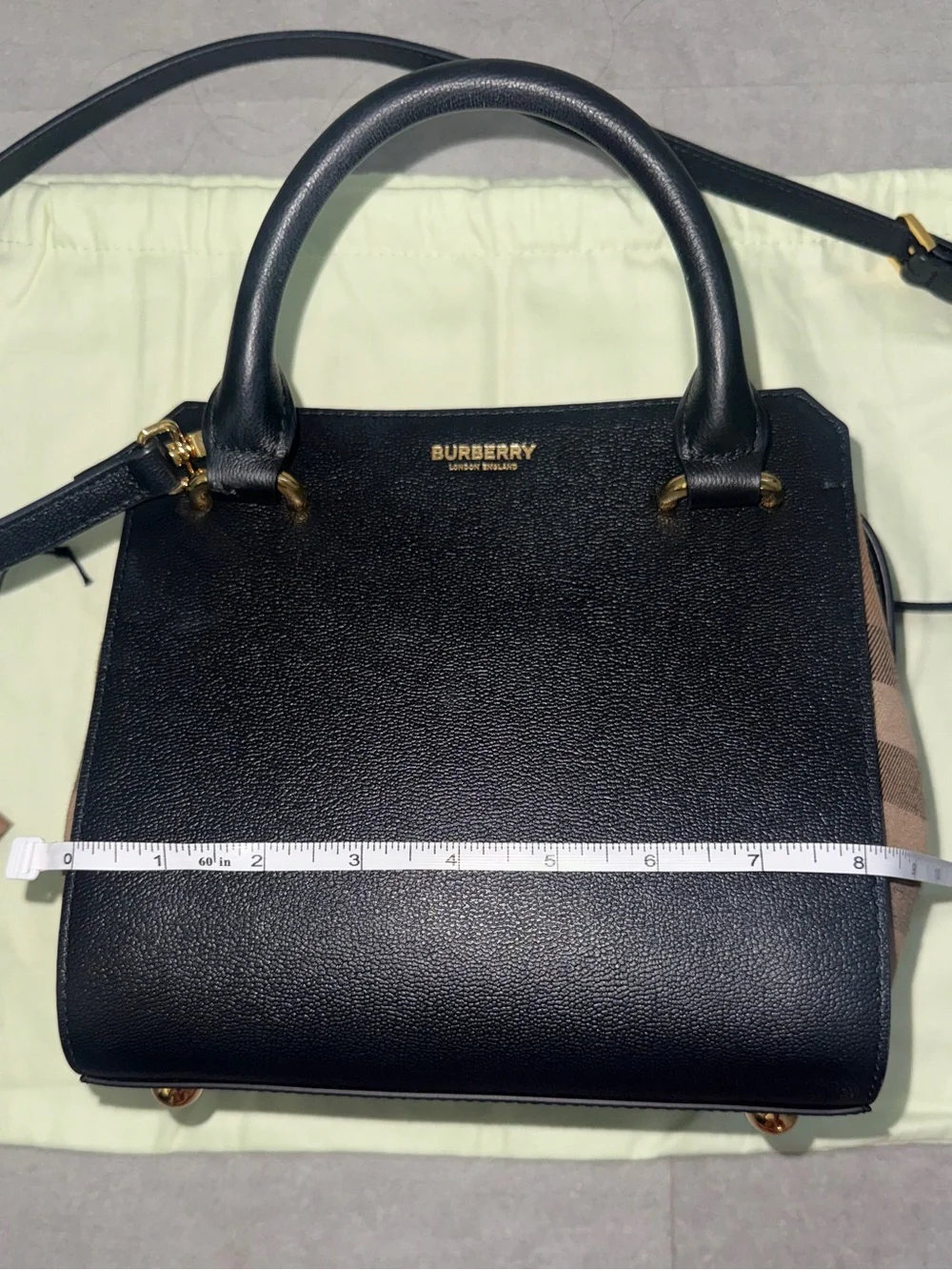 Burberry Banwell Black Handbag